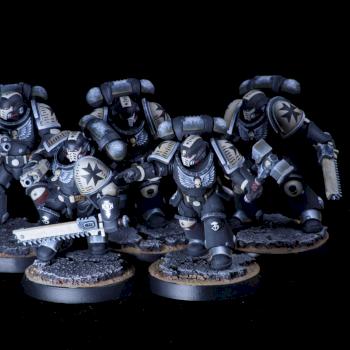 Black Templars assault Intercessors squad by El Sabel