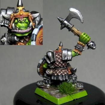 Oldhammer Orc Big Boss by Routaporsas