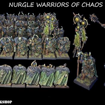 Nurgle Warriors of Chaos by mousekiller