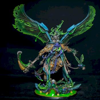 Mortarion, Daemon Primarch of Nurgle by Ponycat miniatures