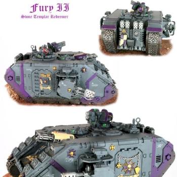 Stone Templar Land Raider Redeemer by rolling thunder