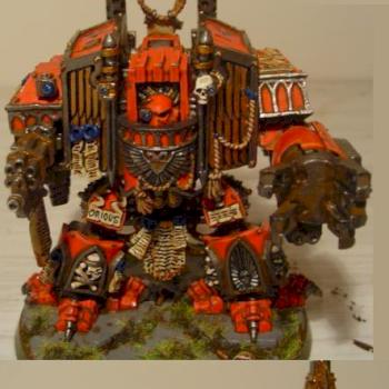 Blood Angels Venerable Dreadnaught by Smileyfist