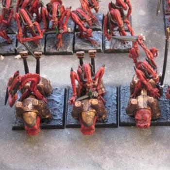 Equarrisseurs de Khorne // Khorne Bloodcrusher by slaaneshchild