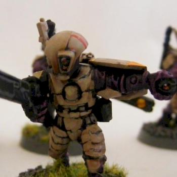 tau fire warrior by soupoftheday