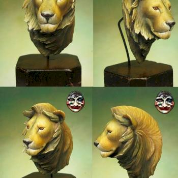 Lion buste - Artefactory - Kraken Editions by bragon