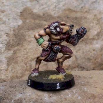 Bloodbowl Beastman 1 by Wedgy