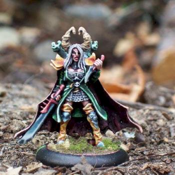 Cryx Warcaster Skarre by Wedgy