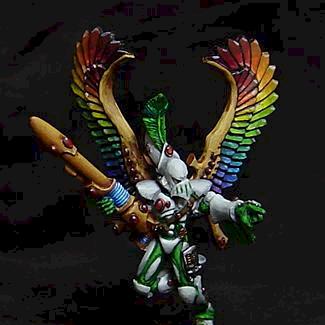 Swooping Hawk Exarch Eldar Biel Tan by paintwidow