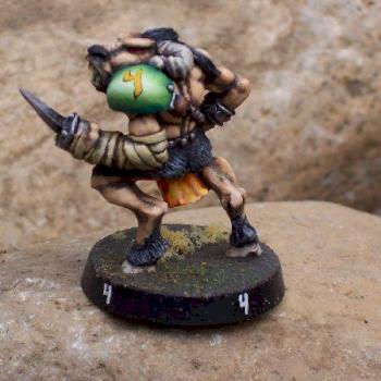 Bloodbowl Beastman 2 by Wedgy