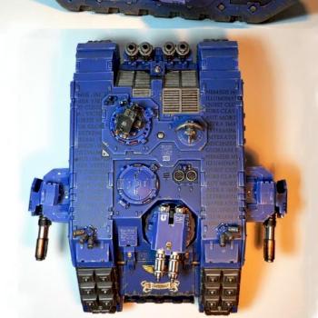 Ultramarines Land Raider Redeemer by Scottdsp748