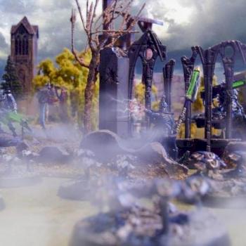 Necrons amongs the ruins - edited by Nagash FFC