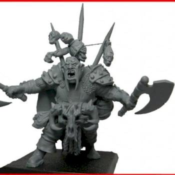 Warhammer fantasy Ogertyrann Vielfrass Ogre Tyrant Oger by The 2 Black Dragons