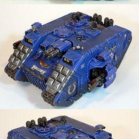 Ultramarines Land Raider Redeemer by Scottdsp748