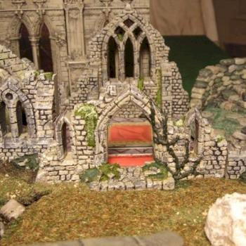 Grendel ruined Cathedral Diorama (terrain) by DjTherapy