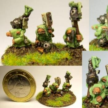 Warmaster Skaven Heroes (10mm) by Meister.Petz