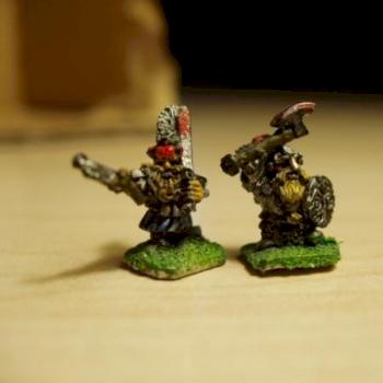 10mm warmaster dwarf commanders by tymcio5