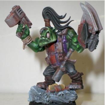 White Dwarf Ork Boss by Der Bär