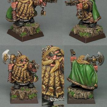 Dwarf Lord with Pistol by GriffinPainting