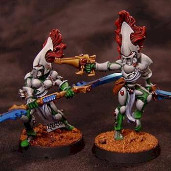 Eldar Biel Tan Banshees by paintwidow