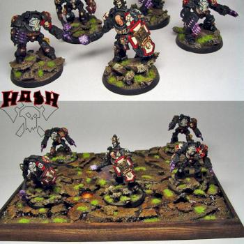 Black Templar Terminator Squad (painted at last  ^_^) by hashmallum