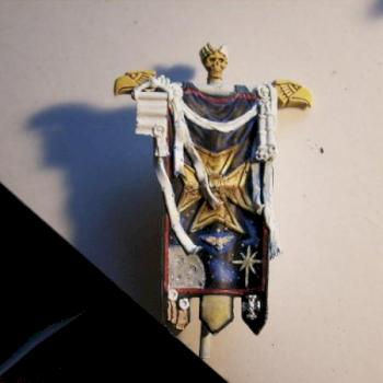 Black Templar Banner WIP by Archer