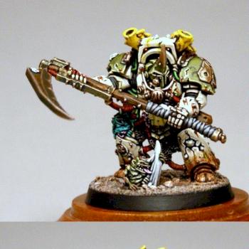 Typhus Herald of Nurgle by jahminis