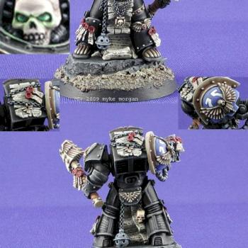 Ultramarine Terminator Chaplain by myke