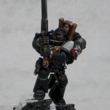 Black Templars Emperors Champion by pacmanman