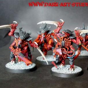 Tyranid Warriors by Dark Art