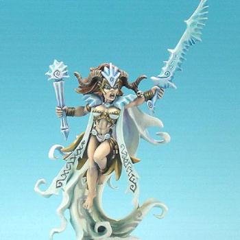 Ice Witch of Hyperborea - Wargods Prerelease by spooktalker