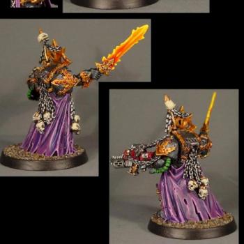 Chaos Terminator Lord by blue moon miniatures by bluemoonminiatures