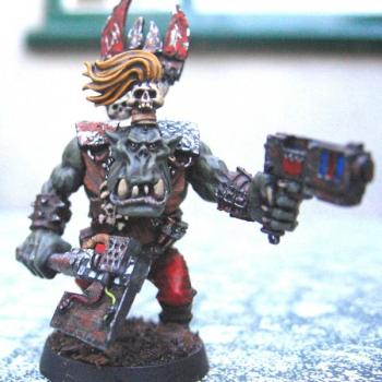 40K Ork Nob by Axeman of Lossarnach