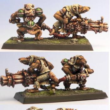 Skaven Ratling Gun Team by M.J