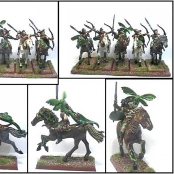 Wood elf Glade Riders by Kyte