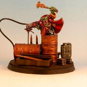 Warhammer 40K -- RED GOBBO -- 40000 gobo by arashkhan