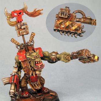 Ork Warboss by Sandman