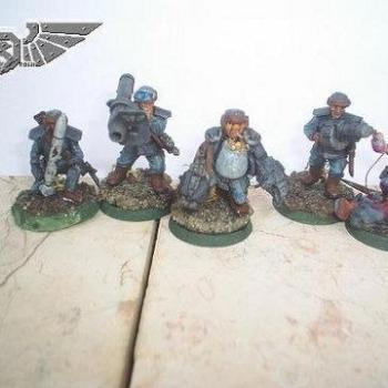 Imperial Guard Infantry platoon HQ 1 by Freddy Krueger H