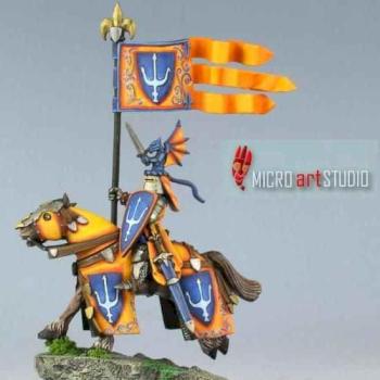 Bretonnia Standard Bearer by Laurelin