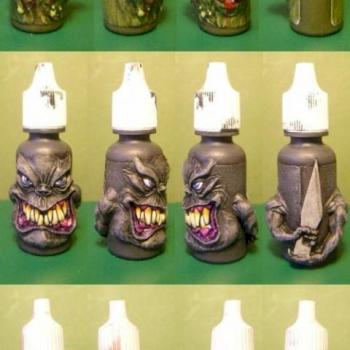 Monster Paint Pots  by Maow Miniatures by smilie23