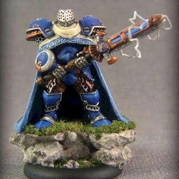 Cygnar Stormblade Officer by ModelPainter