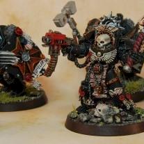 Black Templar Chaplin and Assault Terminators by big poppa bear