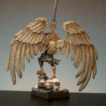 Leogante, Wings of Redemption (32mm) by The Dwarf s Workshop