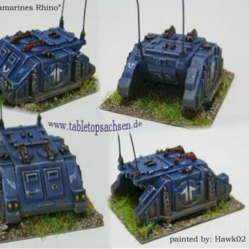 Epic - Ultramarines Rhino by Hawk02