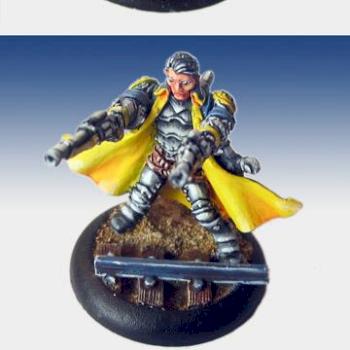 Lieutenant Allister Caine - Cygnar warcaster by pip