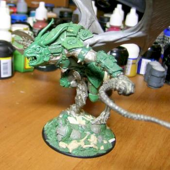 Bloodthirster/Balrog conversion W.I.P by wereweevil