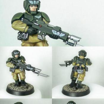 Finished my 1st Imperial Guard by ariec