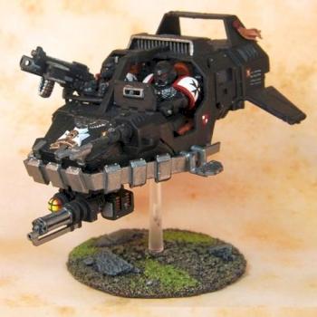 Black Templar Land Speeder by big poppa bear