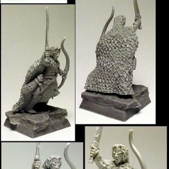 Troll Forged Miniatures Elf by hivetrygon