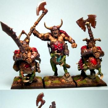 Converted Chaos Dragon Ogres by PsychosisPC