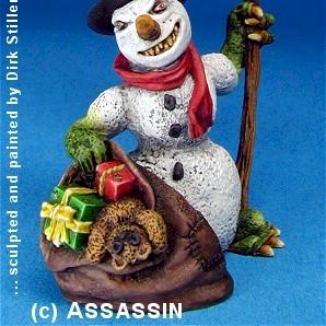 Snowman from Assassin by brushguy